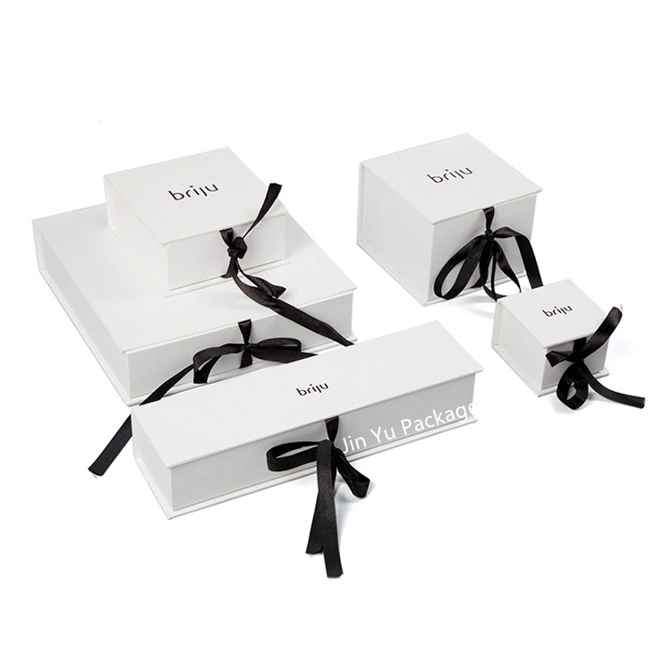 High Quality Paper Jewelry Gift Packaging Boxes Wholesale with Custom Logo Printing