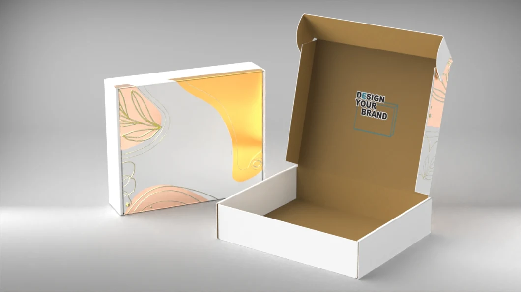 Cardboard Paper Box for T-Shirt Clothes with Logo Printed Custom Packaging Box